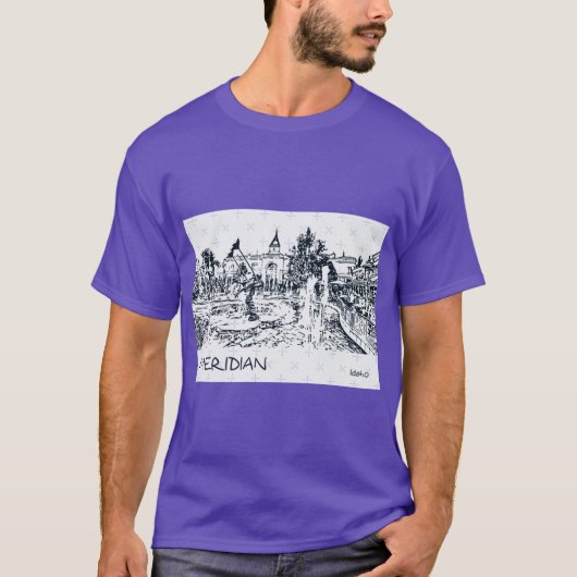 メリディアン アイダホ 1 Tシャツ (正面)