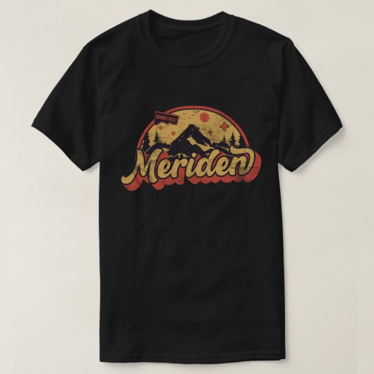 メリデン (コネチカット州) Tシャツ (デザイン正面)