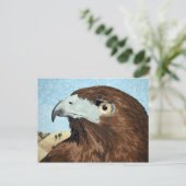 メリニズムの赤尾 – 織物 ポストカード (スタンド正面)