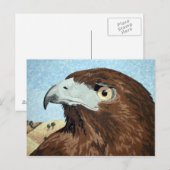 メリニズムの赤尾 – 織物 ポストカード (正面/裏面)