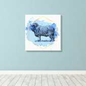 メリノラム キャンバスプリント (インサイチュ (ウッドフロア))