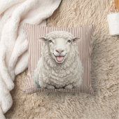 メリノ羊の農場の枕 クッション (ブランケット)