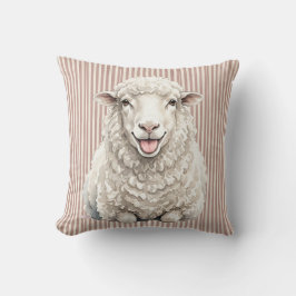 メリノ羊の農場の枕 クッション