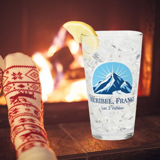 メリベルフランススキーリゾート土産 タンブラーグラス