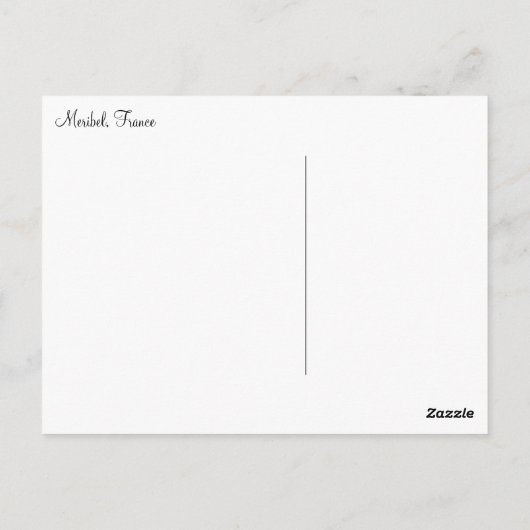 メリベル ポストカード (裏面)