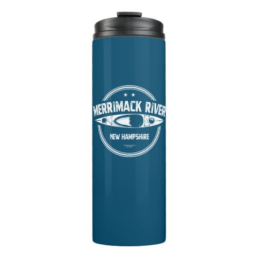 メリマックリバーニューハンプシャーカヤック タンブラー (正面)