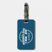 メリマックリバーニューハンプシャーカヤック ラゲッジタグ (裏面縦)