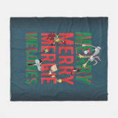 メリメリーーメリーーのメロディ™ フリースブランケット (正面(横))