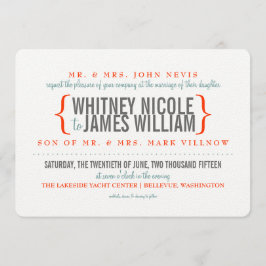 メリモダンメント結婚式招待状 招待状