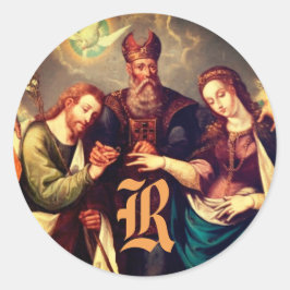 メリモノグラムのー結婚&ジョセフ ラウンドシール