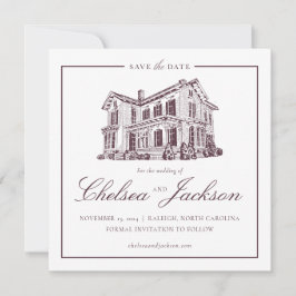 メリモン-ウィン ハウス スケッチ 保存日 セーブザデート