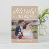 メリリーエバーアフターニューリーホリデーフォトカード シーズンカード (スタンド正面)