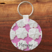 メリンゲオンピンク紙ギフト キーホルダー (正面)