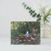 メリンダとドローン ポストカード (スタンド正面)