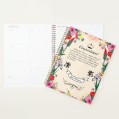 メリンダの80番目の誕生日グリーティングカード プランナー手帳 (ディスプレー)