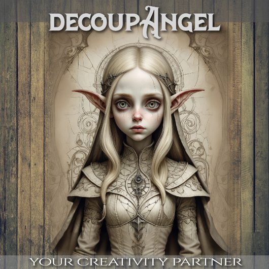 メリンダ・ザ・小妖精や小人 – デコページ –  薄葉紙