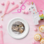 メリン《鳥》ハヤブサ猛禽類 ペーパープレート (パーティー)