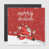 メリーおもしろいクリスマスのためのサンタクロースのゴルフギフト (正面/裏面)