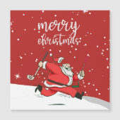 メリーおもしろいクリスマスのためのサンタクロースのゴルフギフト (正面)