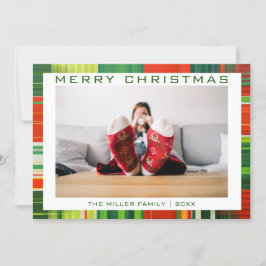 メリーおもしろいクリスマスカスタムフォトホリデーカード シーズンカード