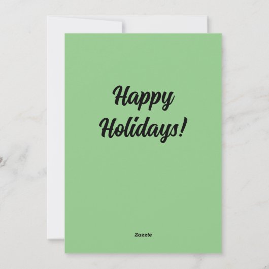 メリーおもしろいクリスマスサンタオンサマーサーフビーチ シーズンカード (裏面)