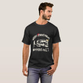 メリーおもしろいクリスマスシッター完全な醜いセーター2 Tシャツ (正面フル)