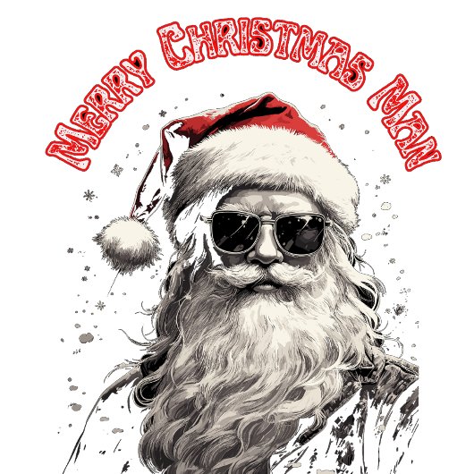 メリーおもしろいクリスマスパーティー 招待状