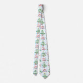 メリーおもしろいクリスマスホリデーいけな小妖精や小人 ネクタイ (裏面)