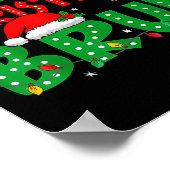 メリーおもしろいクリスマスミームおもしろいことわざボーイズ ポスター (角)