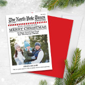 メリーおもしろいクリスマス一写真北極ニュース シーズンカード