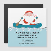メリーおもしろいクリスマス新年のホリデーカード (正面/裏面)