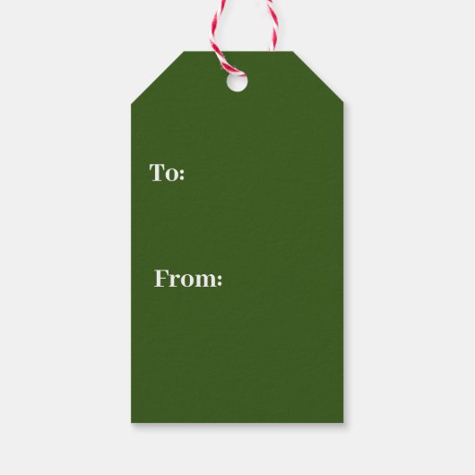 メリーおもしろいクリスマス陰謀理論ギフトラベル ギフトタグ (裏面)