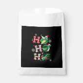 メリーおもしろいクリスマスHO HO HO TURTLE Santa フェイバーバッグ (正面)