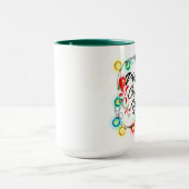 メリーおもしろいクリスマスY'all holidaysギフトマグ マグカップ (中央)