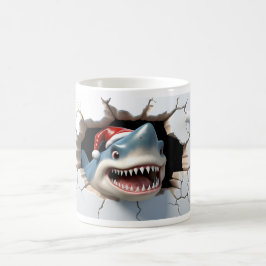 メリーおもしろいサメ コーヒーマグカップ