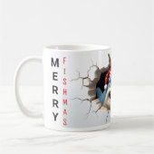 メリーおもしろいサメ コーヒーマグカップ (左)