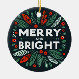 メリーおもしろい笑い飲声 セラミックオーナメント