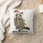 メリーおもしろい・クリスマス・ルーン クッション (ブランケット)