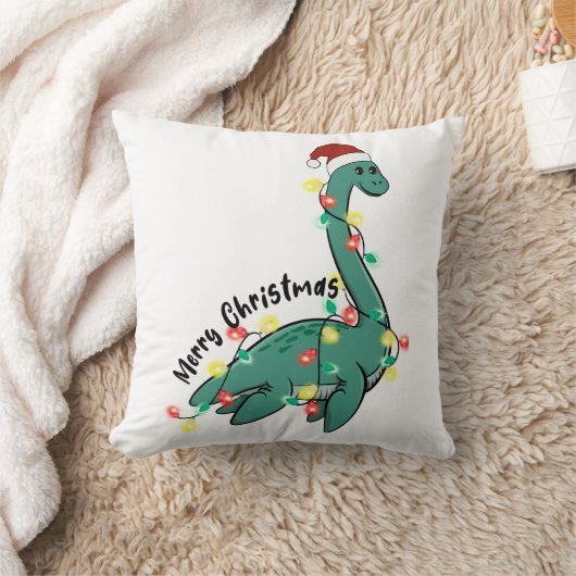 メリーおもしろい・クリスマス・ロクネス・モンスター クッション (ブランケット)