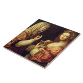 メリーおよびマーサ(パネルの油) タイル (側面)