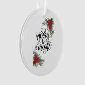 メリーおよび明るいです オーナメント (正面)