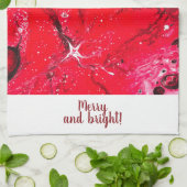 メリーおよび明るいです キッチンタオル (折り畳み)