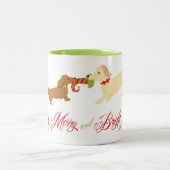 メリーおよび明るいです ツートーンマグカップ (中央)