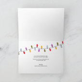 メリーおよび明るいカラフルおもしろいでスモールビジネスを実現 シーズンカード (内部)