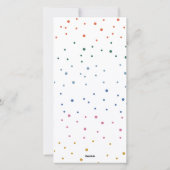 メリーお洒落カラフルクリスマス写真 シーズンカード (裏面)