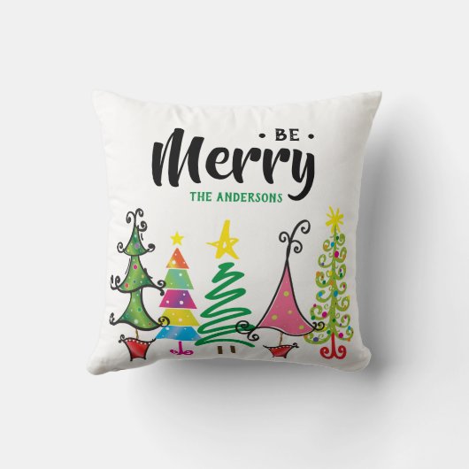 メリーお洒落カラフルス・クリスマス装飾用クッション クッション (裏面)