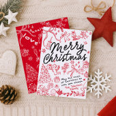 メリーお洒落クリスマスカード シーズンカード