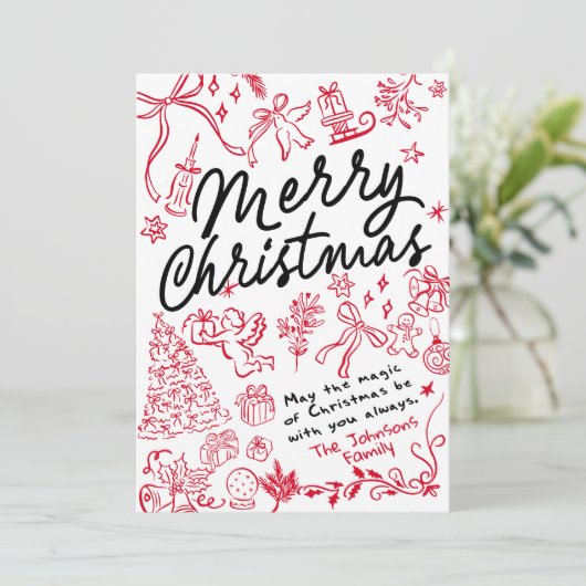 メリーお洒落クリスマスカード シーズンカード (スタンド正面)