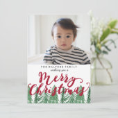 メリーお洒落クリスマス松木の休日の写真 シーズンカード (スタンド正面)