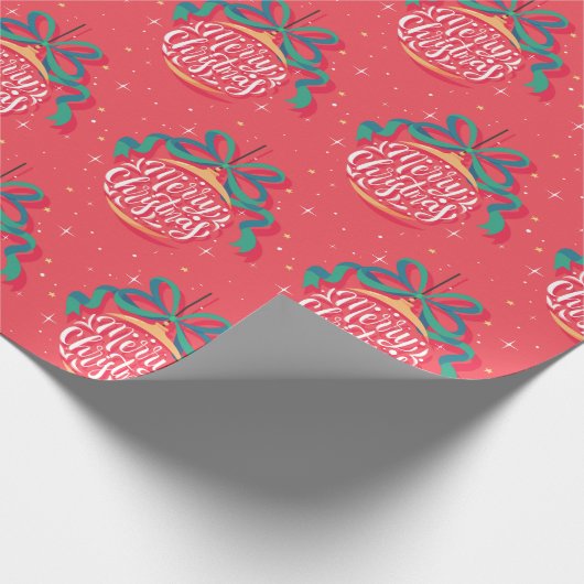 メリーお洒落クリスマス |クリスマス ラッピングペーパー (角)